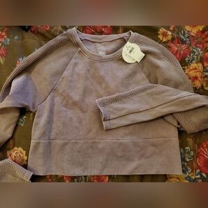 Women's Nylon Crop Top